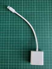 Thunderbolt Apple Mini Display Port To VGA Adapter Cable MacBook/iMac/Mini