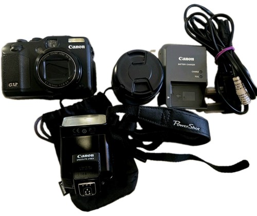 Canon g12 kit digital camera - kit,,