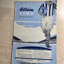 West Bromwich Albion v CDSA Moscow 29/10/57 Vol 49 No 15