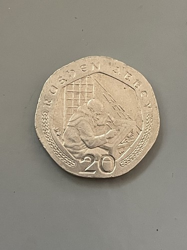 Isle man 20p coin 2001 - isle,