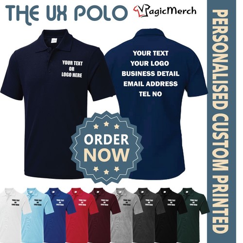 Printed uneek the polo - printed,