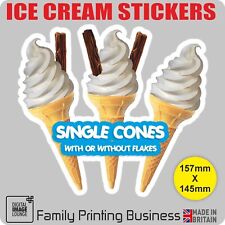 ICE CREAM Stickers - Cones -