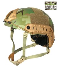 Army Combat Military Fast British Assault M88 Helmet Camo Replica New