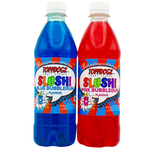 Glycerol free slush - slush, syrup