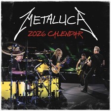 Metallica Official Calendar 2026 - Entertainment - Month To View