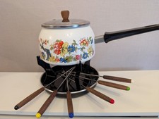 Vintage 1979s Fondue Set