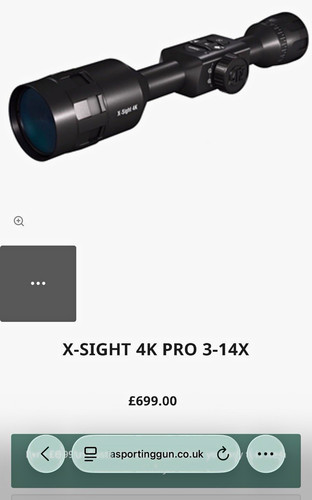 Atn sight pro - x-sight,