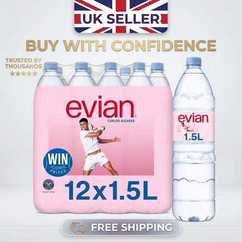 Evian still natural mineral - evian,