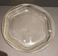 Pyrex England Hexagonal Clear