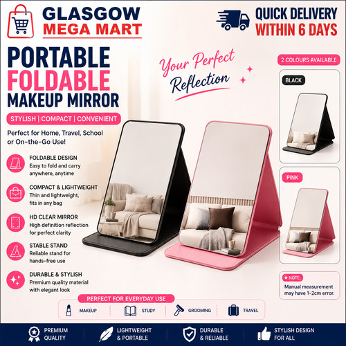 Portable folding large makeup - portable,