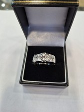 New Sterling Silver/925 Buckle Ring Size " Y"