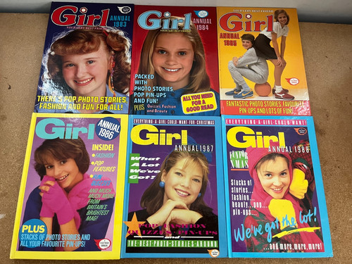 Girl annuals 1983 to - girl,