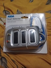 Vintage ASDA 3 Way Scart