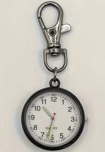 Quartz clock keyring watch - clock,