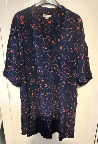 Whistles navy dress - whistles,
