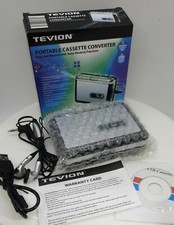 Tevion Portable Cassette Converter - Converts Cassette To Cd Or Mp3 Via Your PC 