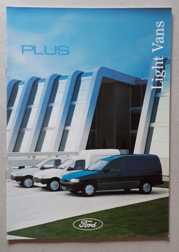 Ford light vans brochure - vans,