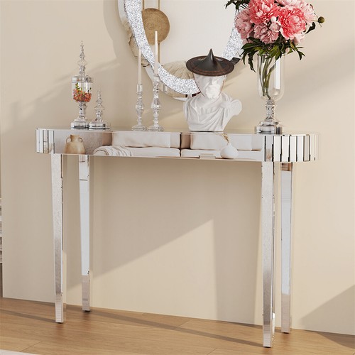 Minimalist mirrored console - minimalist,