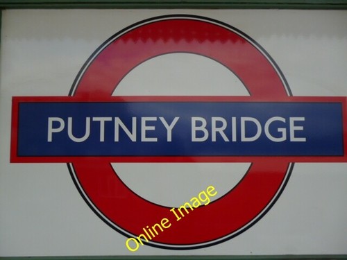 Photo 6x4 tube sign putney - 6x4, sign,
