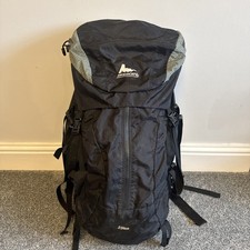 Gregory Z-Pack Mens Black Grey Hikihg Travelling Backpack Large Frame