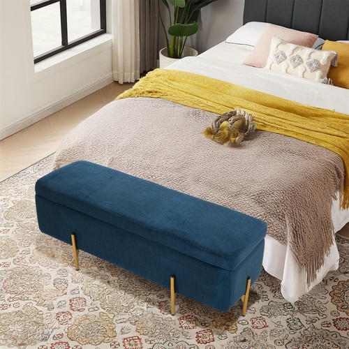 Upholstered ottoman bench bed - bench,