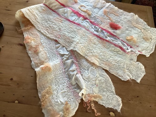 Handmade wool and silk - handmade,
