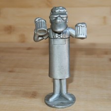 The Simpsons Moe Szyslak Corkscrew Moe's Tavern Pewter Bottle Opener Figure