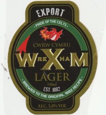 UNUSED BEER BOTTLE LABEL -