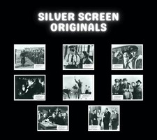 Very Important Person 8x ORIGINAL UK FOH Lobby Cards James Robertson Justice '61