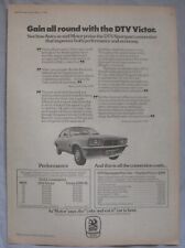 1976 DTV Vauxhall Victor Original advert No.1