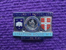 UNIVERSITY MOTORS LTD STRATTON