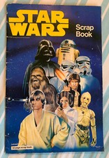 Star Wars scrap book, 32 pages, Letraset, rare vintage
