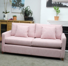 LARGE 2 SEATER SOFA IN PINK