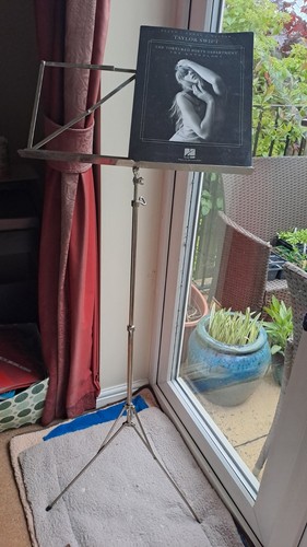 And metal music stand - and,