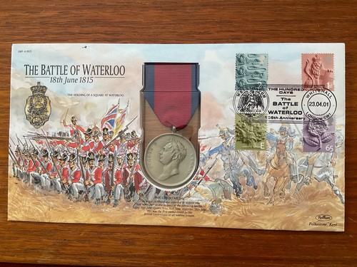 The battle waterloo signed - battle,