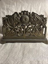Art Nouveau Style retro brass