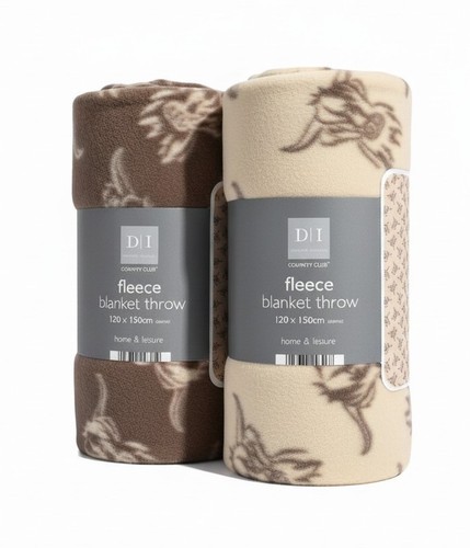 Highland cow design fleece - cow,