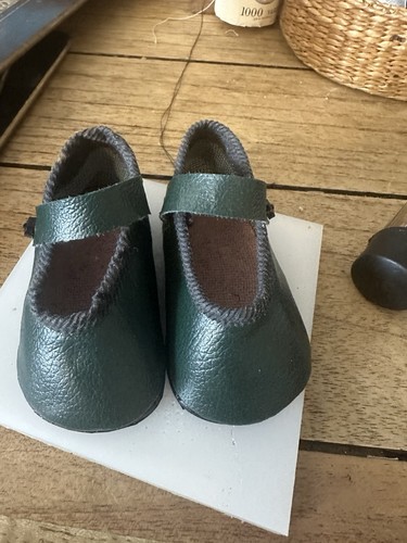 Antique doll shose - ,