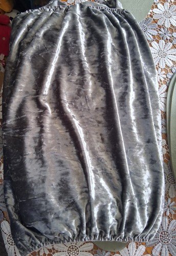 Crushed velvet divan bed base - crushed,
