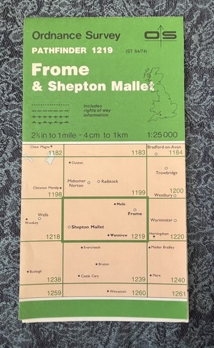 Vintage pathfinder map - vintage,