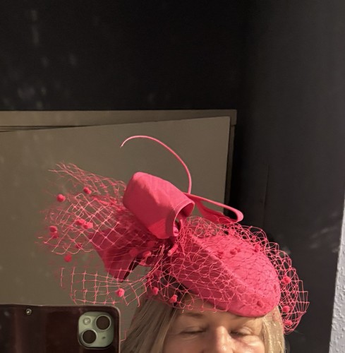 Hobbs pink fascinator - hobbs,