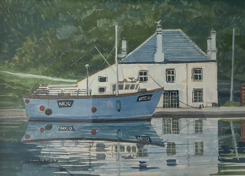 Crinan harbour scotland - harbour,