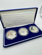 The Duke Of Wellington 150th Anniversary Channel Islands Silver Set