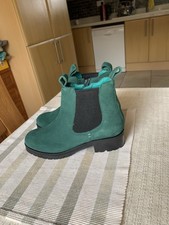 Moshulu KaleGreen Suede Ankle