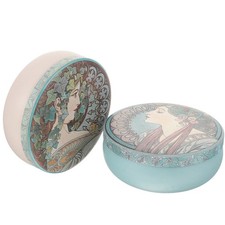  4 Pcs Cake Tin Storage Round Vintage Tins Boxes Decorative with Lids
