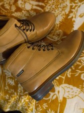 Mens Ben Sherman Leather Lace Up  Camel Desert Boots  UK6