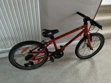Frog 55 Red Lightweight Children's Bike Suitable for Ages 5-8