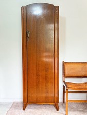 Vintage Art Deco single oak