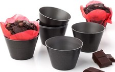 Aluminium Pudding Mould Dariole 6 or 12pack Cupcake Souffle Pastry Rice Pudding