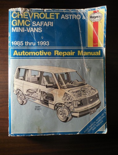 Haynes 1477 chevy - 1477, astro